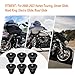 VPZMT Rubber Side Cover Grommets for Harley Touring Street Glide, Road King, Electra Glide, Road Glide 2008-2025 Models (Replaces OEM# 0521-1234), 6PCS