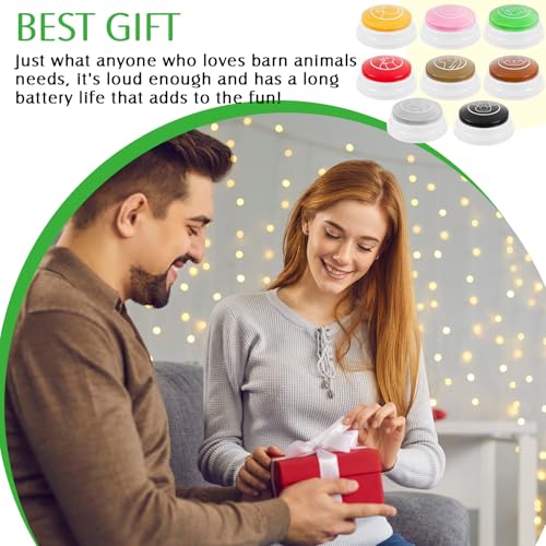 Syhood 8 Pcs Animal Sounds Buzzer for Trivia Games, Answer Buzzers for Classroom, Feud Jeopardy Buzzer Button with Lights and Sounds for Classroom Party Teacher Game Show(Classic Style) by Syhood - Image 4