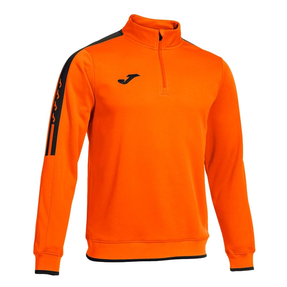 Joma Men's Orange Half Zip Sweatshirt Olimpiada