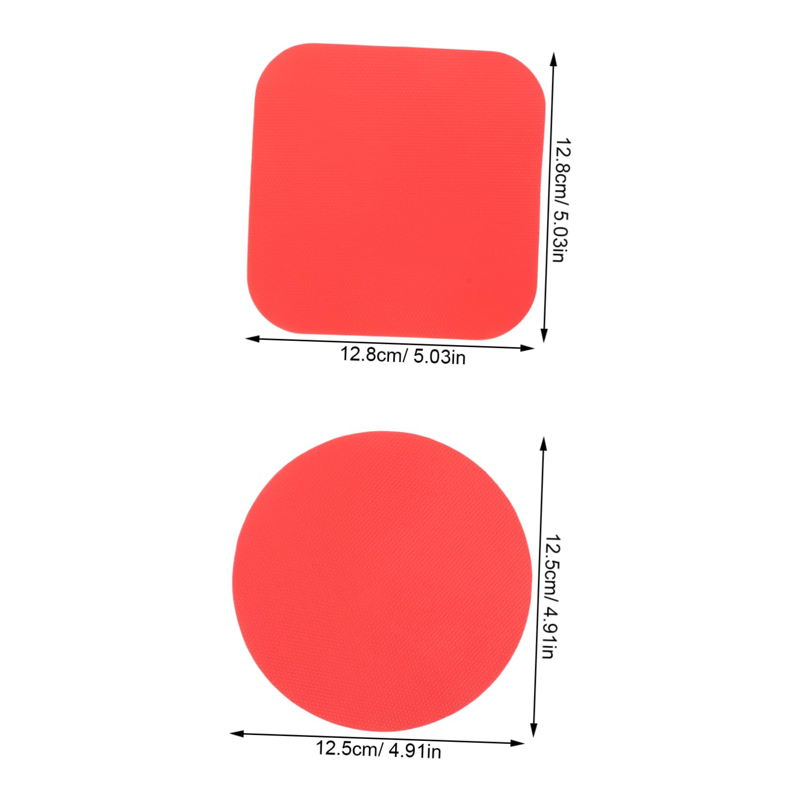 OUNONA 8Pcs Rubber Jar Opener Skid Multi Use Gripping Pads for Opening for Seniors Women and Kitchen Tools