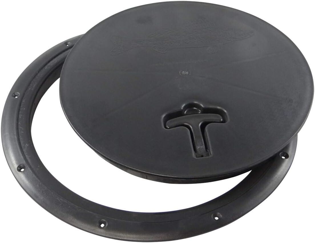 Ice Fish House Snap Tight in Hole Cover Shack Round Trim