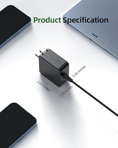 Miniatura 4 de Adaptador de cargador de CA con certificación UL para Asus F555L F555LA F555U F555UA F555 F551C F551CA F551MA F551M F551 F502CA F502C F502 Eeebook