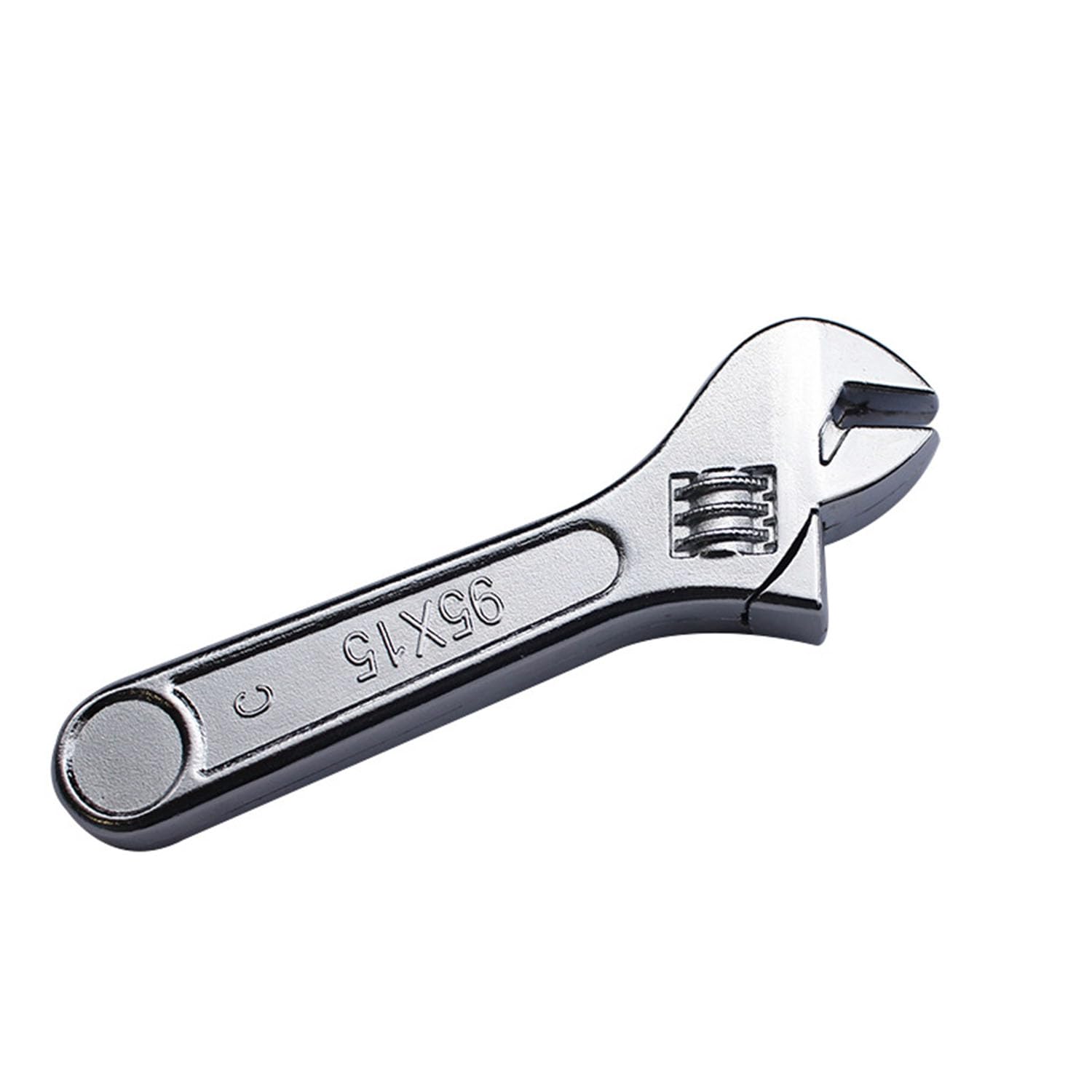 Llave Inglesa de Metal Divertido Encendedor de Butano de Llama Suave Herramienta para Cigarrillos Juguete para Hombres para Interior Camping al Aire Libre (sin Gas)