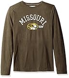  Camp David NCAA Guru Signature Herren Langarmshirt Rundhalsausschnitt, Herren, GURU Long Sleeve Tee, Carbon, Small