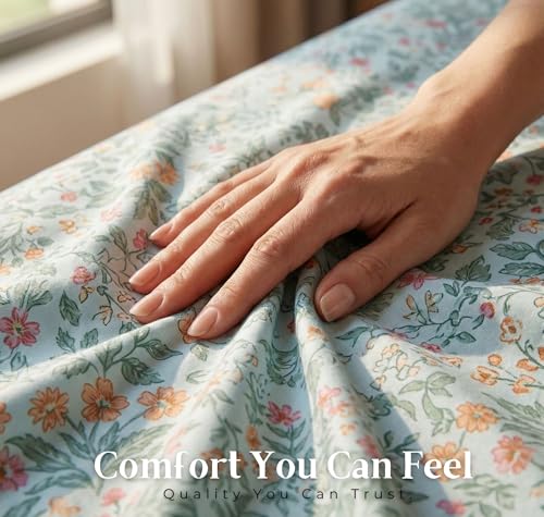 Image of VAS COLLECTIONS Kingston Collection King Size Bedsheet Set 3 Pcs | Soft Luxury Bedsheet with 2 Pillow Covers | Breathable & Shrinkage Resistant | 108x108 Inches (274x274 cm) (Aqua, Pink)