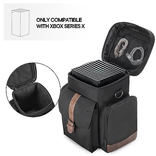 Image of LoDrid Game Console Carrying Case Compatible with Xbox Series X, Bag Only