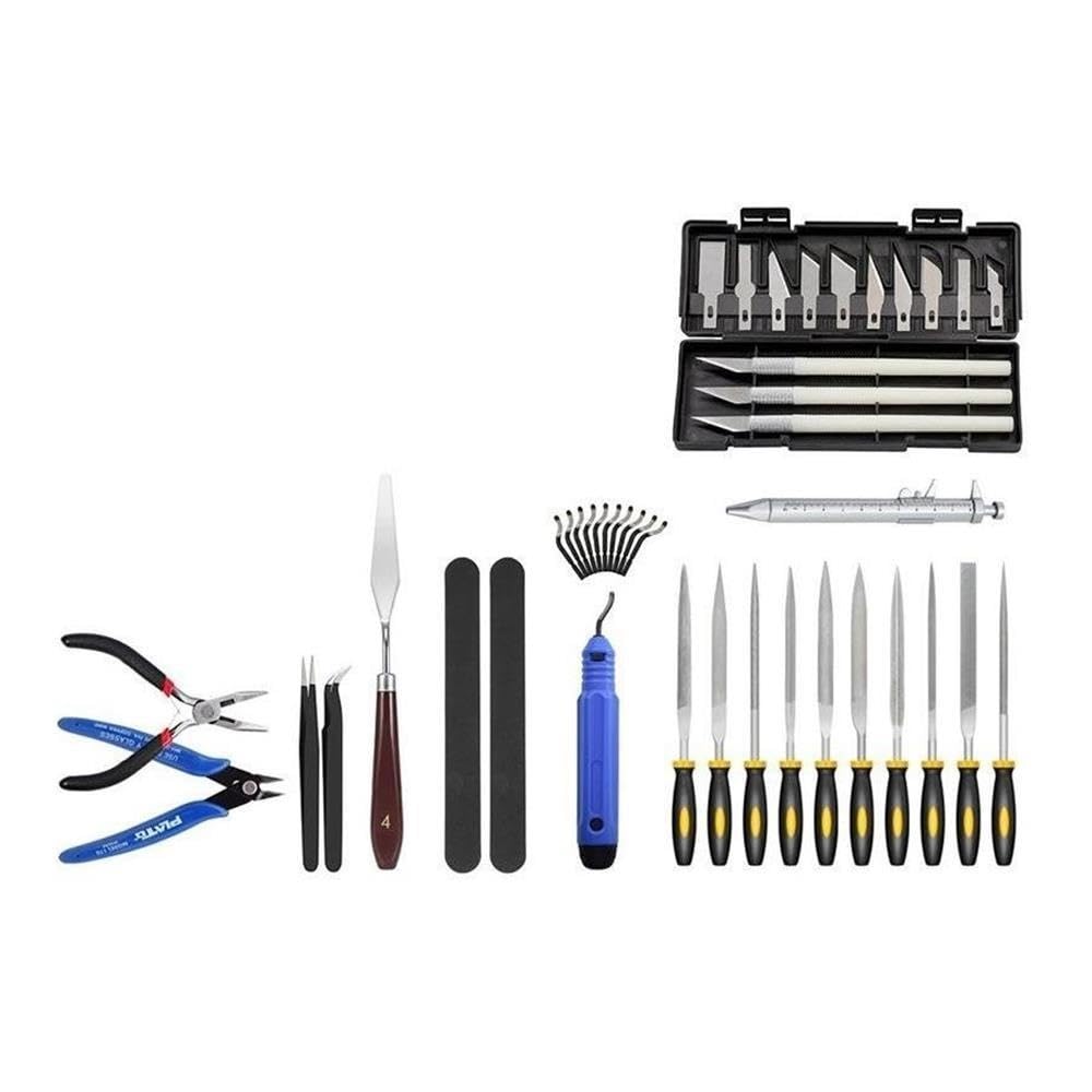 3D-Drucker-Werkzeugset for FDM/SLA, Düsenreiniger und Schaber-Set(42pcs)