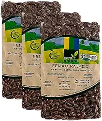 Kit 3X: Feijão Rajado Orgânico Coopernatural 500g