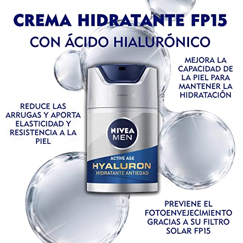 Men Active Age Hyaluron Antiedad Nivea Soin Anti âge et anti rides - vue 5