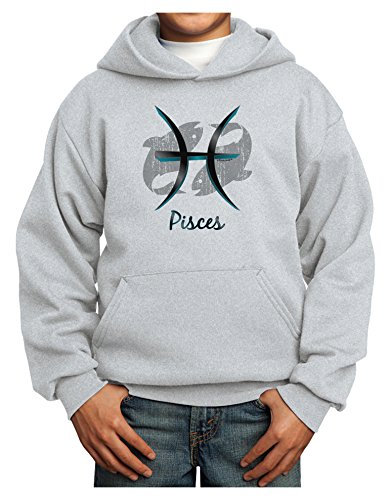 TOOLOUD Pisces Symbol Youth Hoodie Pullover Sweatshirt