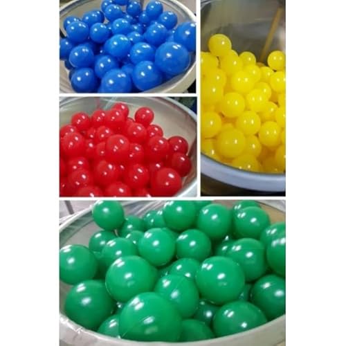 Bolinha de Plástico Laranja Para Piscina Com 100 Unidades