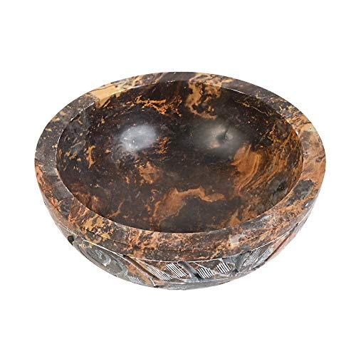 Soapstone Smudge Bowl For Scrying - 5”X 2” - Incense Burner, Wiccan Rituals, Divination #TOP1