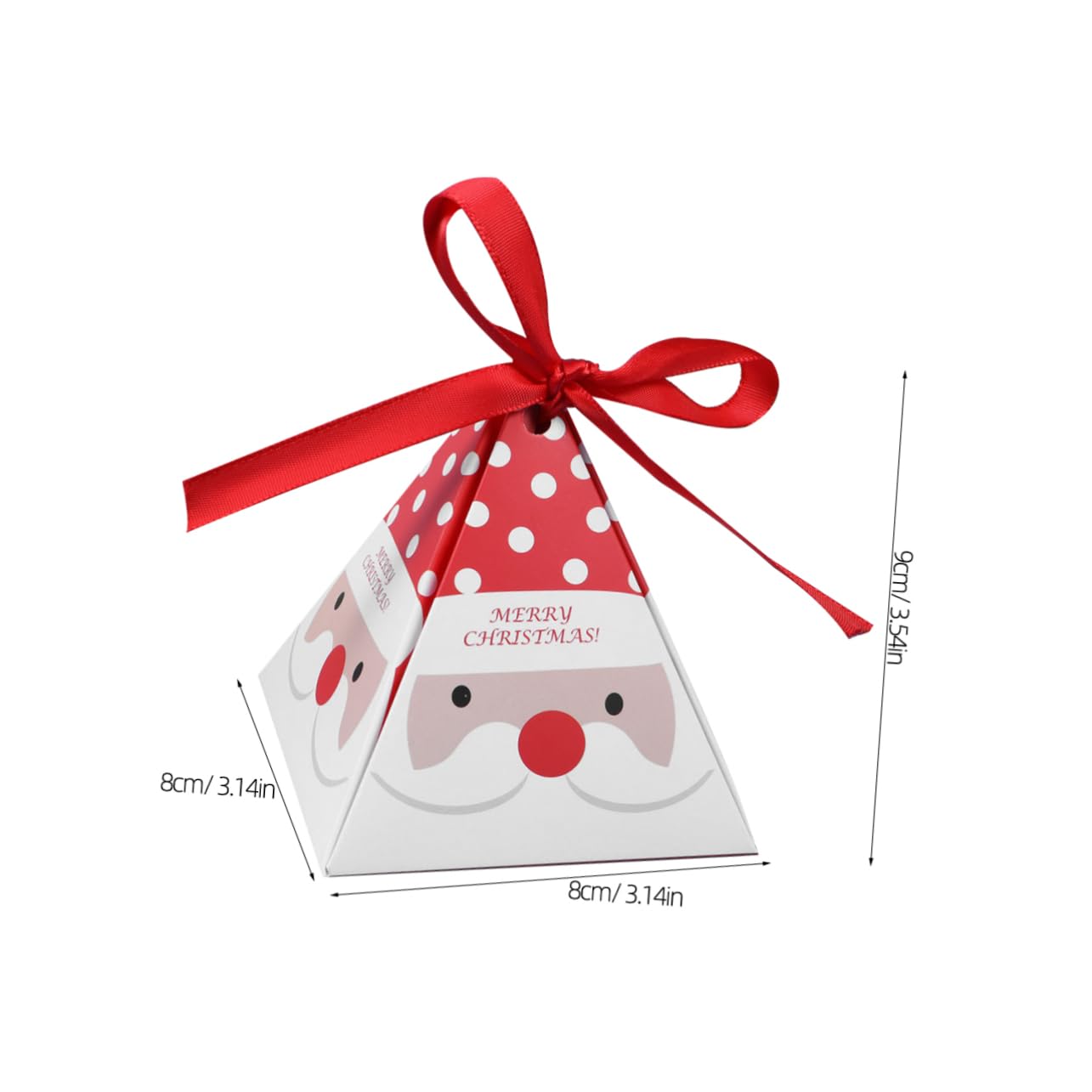 ifundom 30 Piezas Cajas de Obsequio Pequeñas para Dulces Navideños Chocolates y Golosinas para Cajas de Dulces Navideños de Obsequio Navideñas para Fiestas de Navidad