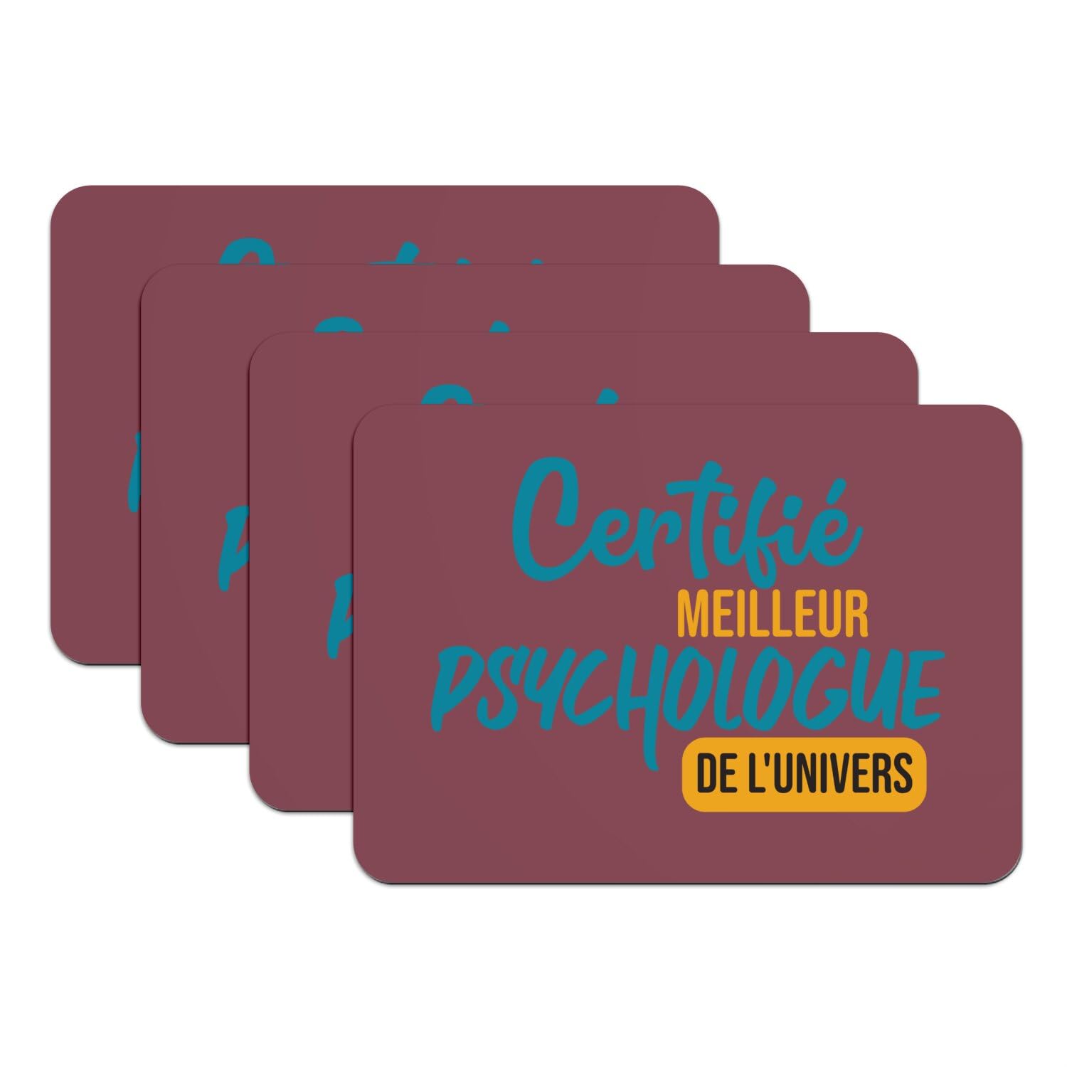 Sets de table en caoutchouc de qualité supérieure pour bureau de psychologue exigeant