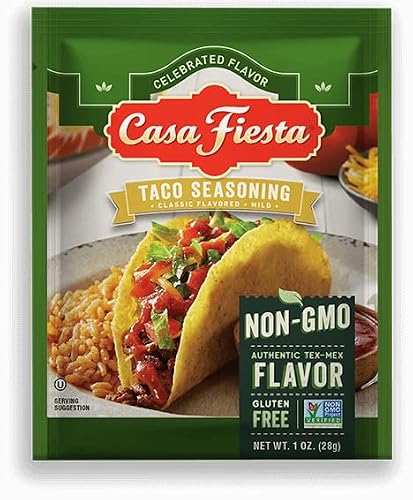 カサフィエスタ タコ シーズニングミックス 調味料 28g Casa Fiesta MILD CLASSIC TACO SEASONING 28g