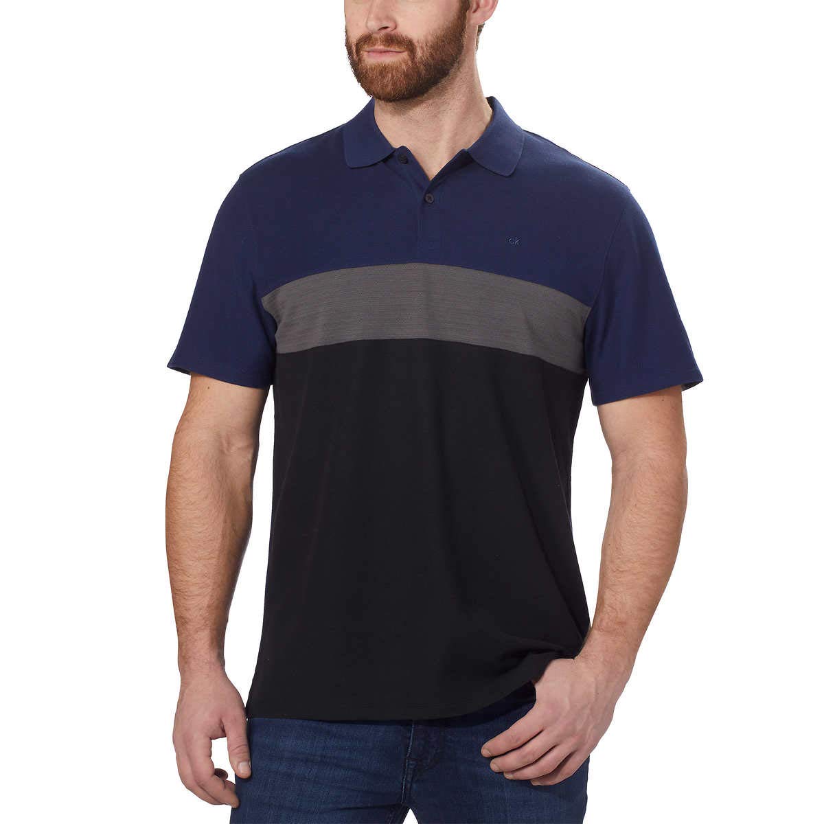 calvin klein men's short sleeve shirts