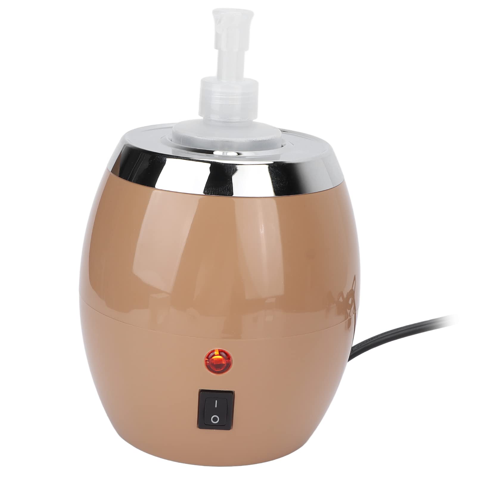 Changor Chauffe Huile de Massage, Absorption Facile Distributeur de Chauffe-Lotion électrique Maximum 60 ℃ Taille pour la Crème(EU Plug 220V)