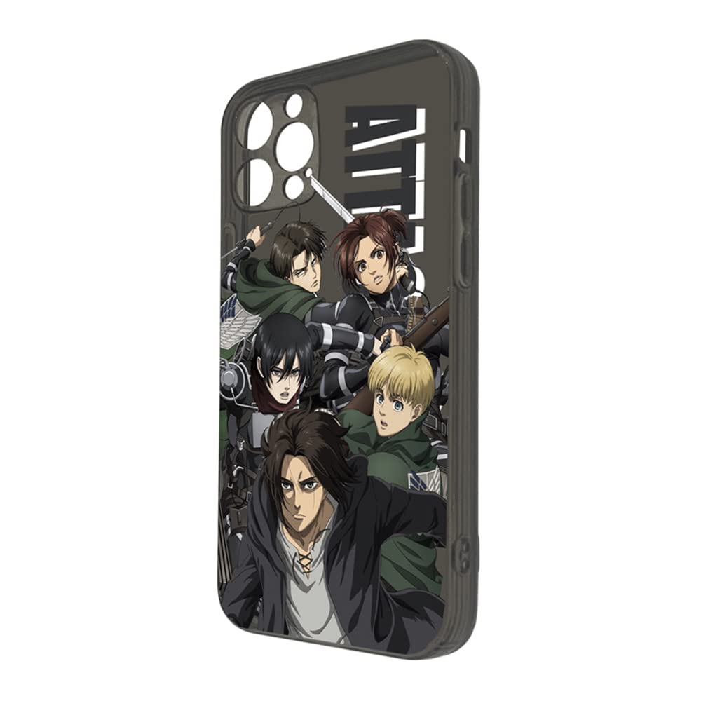 Amazon.co.jp: 進撃の巨人 スマホケース エレン ミカサ リヴァイ
