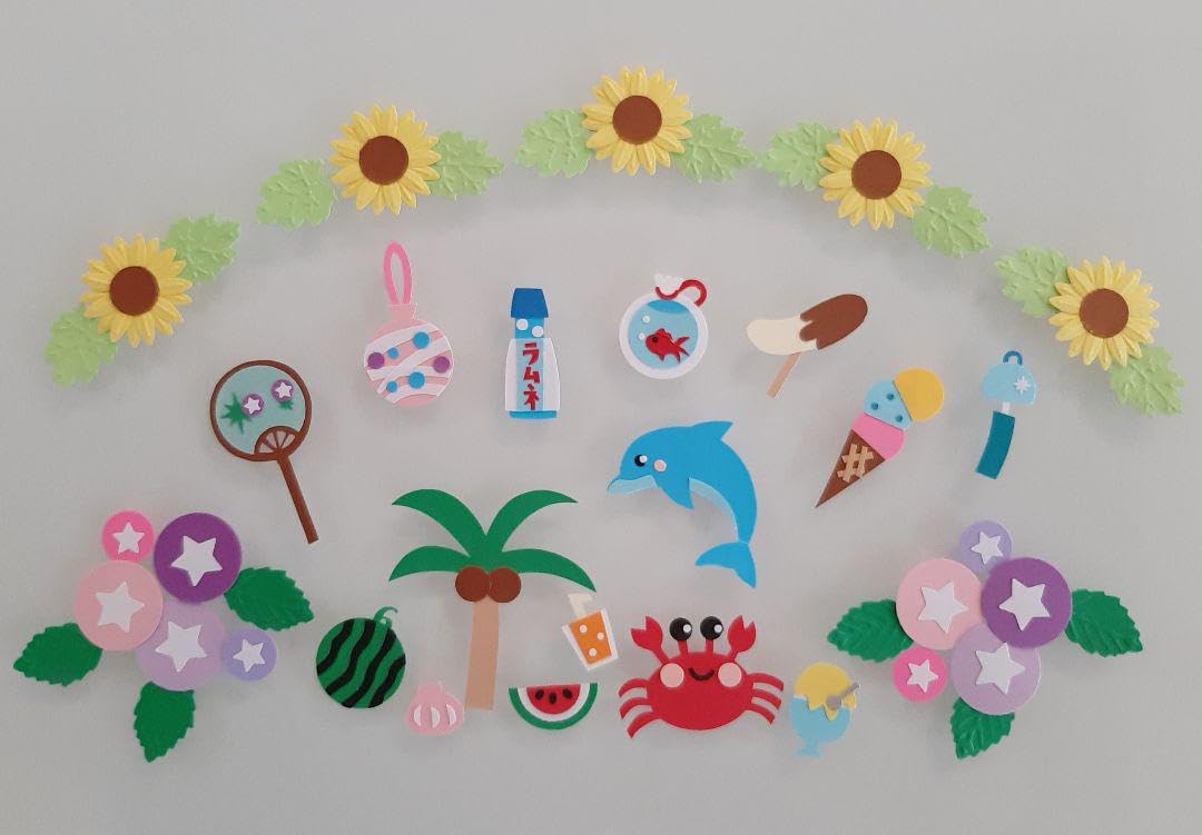 Amazon.co.jp: クラフトパンチ 梅雨 紫陽花 夏 アルバム スクラップ