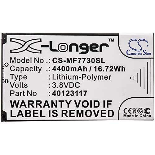 Ejjinenbby 40123117 Battery Replacement for Verizon Jetpack 4G LTE Jetpack 8800L MiFi 7730L MiFi M1000 Jetpack MiFi 7730L Inseego 5G MiFi 8800L (4400mAh/3.8V)