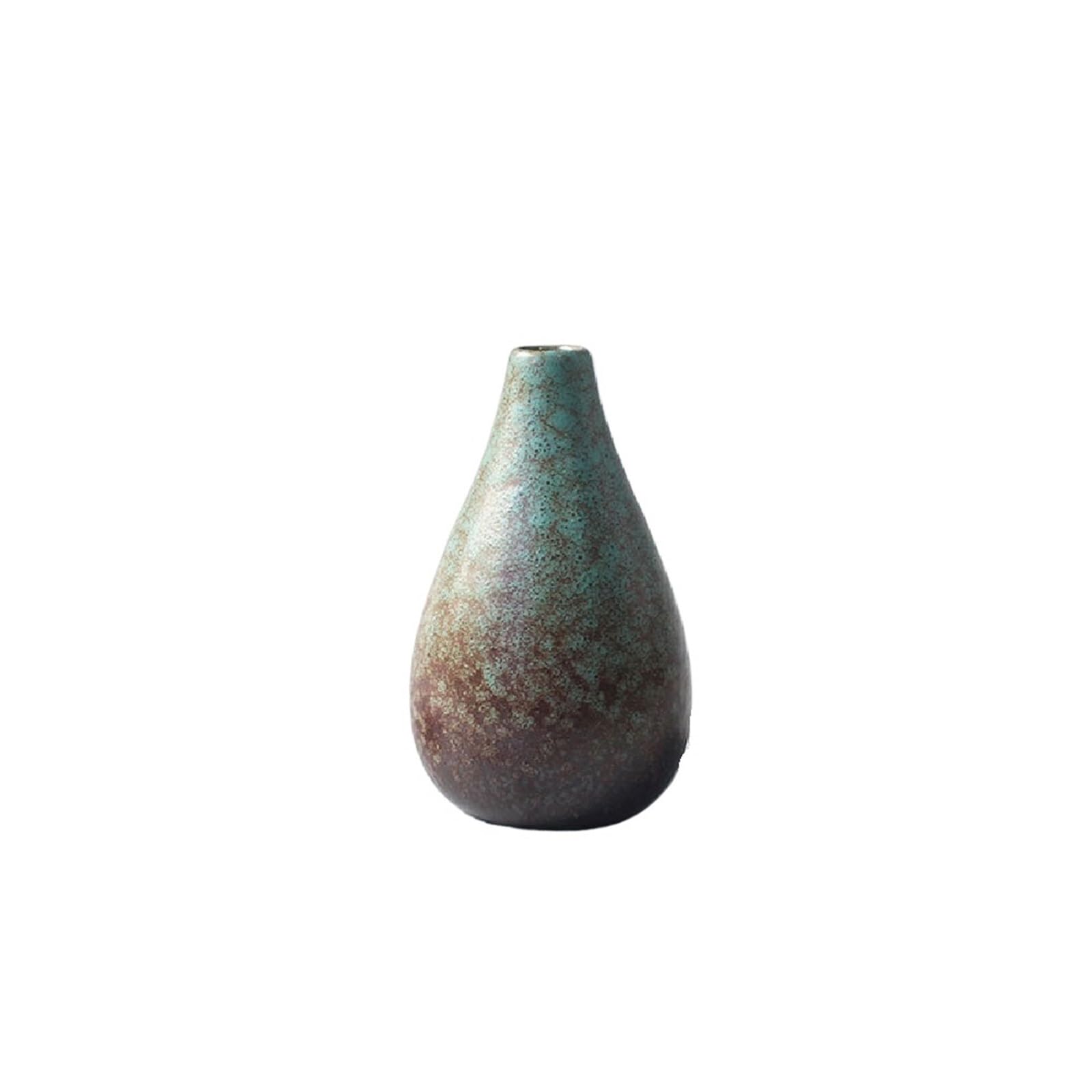 Vases Ceramic Small Flower Vase Home Decoration Crafts Tabletop Ornament Simplicity