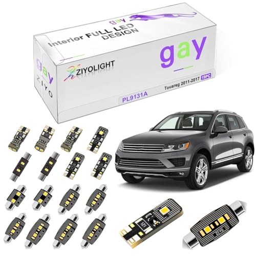 Kit de luces LED interiores para VW Touareg 2011-2017 miniatura 1