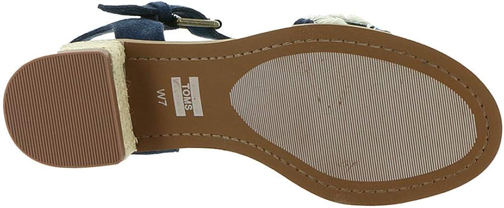 TOMS Women's Chelsea Boots 6 Navy Suede/Coupe Denim