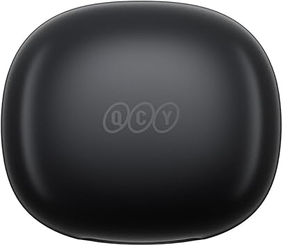 QCY AilyBuds E10 Bluetooth Headset - HiRes - LDAC - Dual Device - Game Mode 4 Mics ENC Earbuds Headset Black