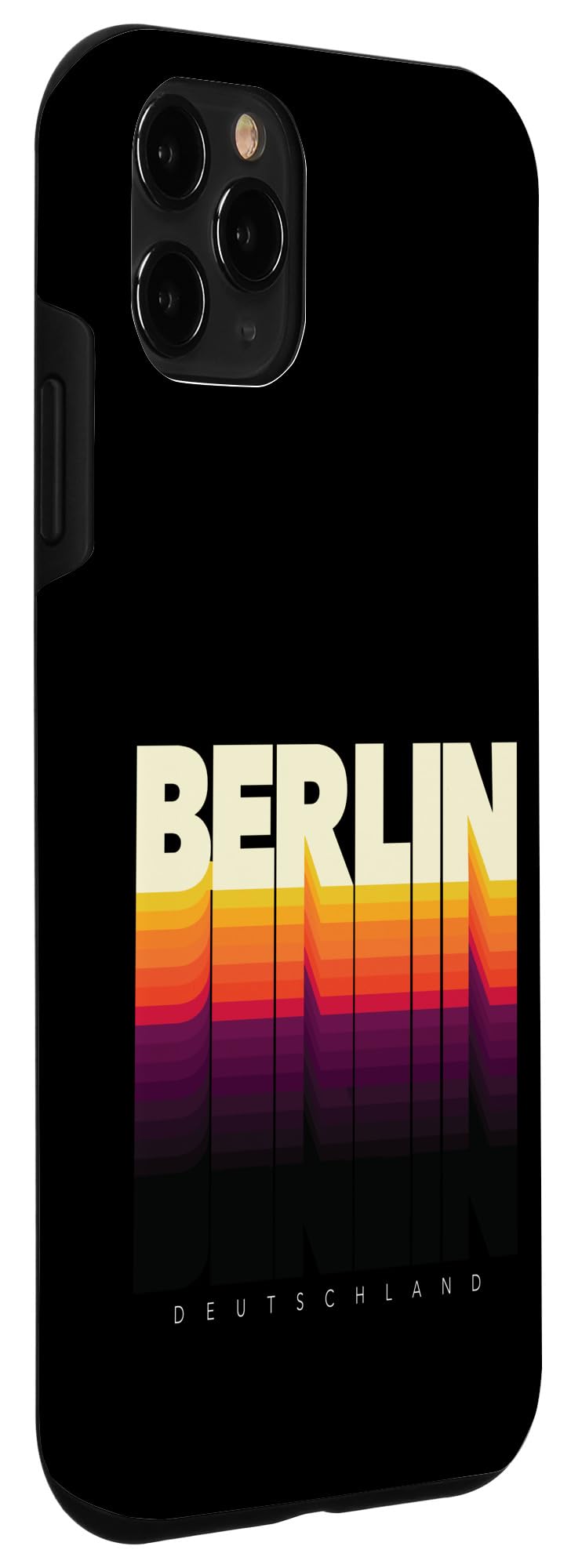 iPhone 11 Pro I Love Berlin, Proud Born in Berlin Fashion District Graphic Case - Image 3