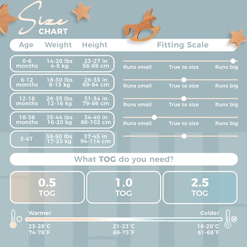 Image of Sleeveless Soft Baby & Toddler Sleeping Sack, Breathable with Adjustable Feet Cuffs & Anti-Slip Grip