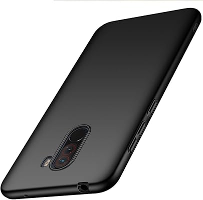 ORNARTO Funda Xiaomi Pocophone 6 18 F1 Carcasa Ultra-Delgado Ligera Mate Anti-ara azos Antideslizante Protectora Sedoso Caso para Xiaomi Pocophone F1 2018 6 18 Pulgadas Negro ORNARTO Funda Xiaomi Pocophone 6 18 F1 Carcasa Ultra-Delgado Ligera Mate Anti-ara azos Antideslizante Protectora Sedoso Caso para Xiaomi Pocophone F1 2018 6 18 Pulgadas Negro