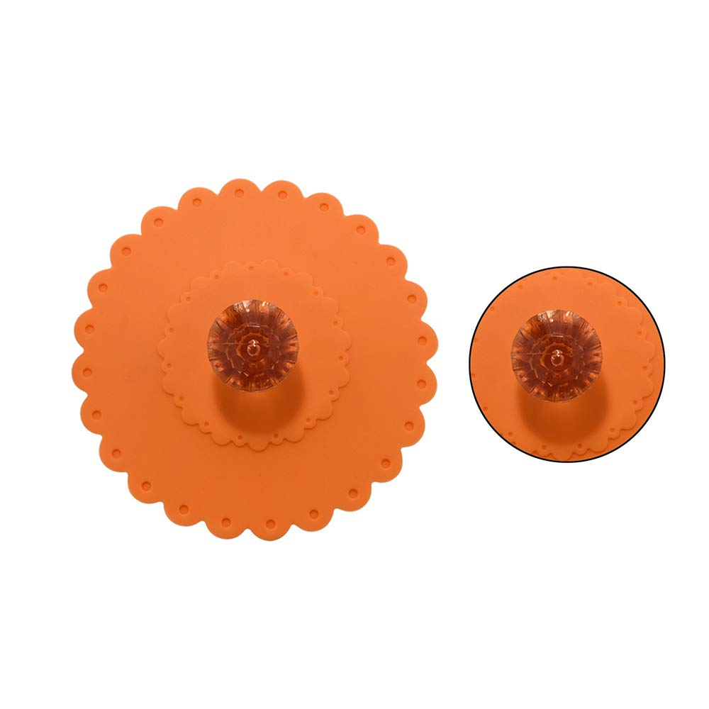 Silicone Cup Lids Coffee Mug Cover for Coffee Tea Cups 6pcs