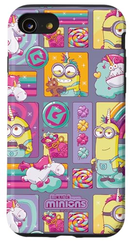 Minions Unicorn Adventure All Over Print Coque pour iPhone SE (2020) / 7/8