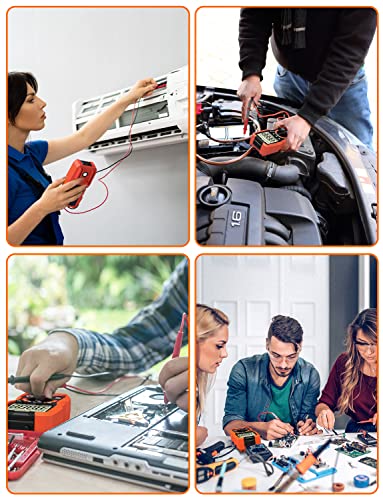 Digital Multimeter, 6000 Counts Auto Range, genaues Messen von AC/DC-Spannung, Amperemeter,...