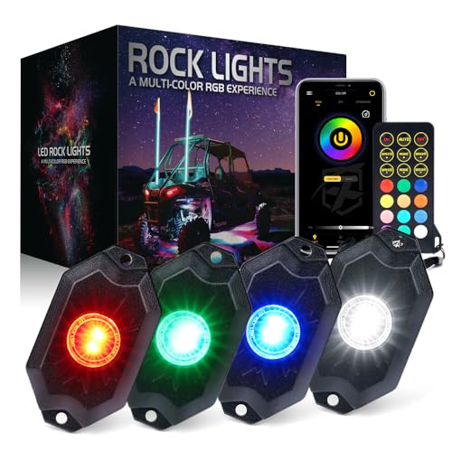 Xprite RGBW LED Rock Lights