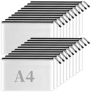 Cimoybai 20 Stück A4 Dokumententasche FSLLD