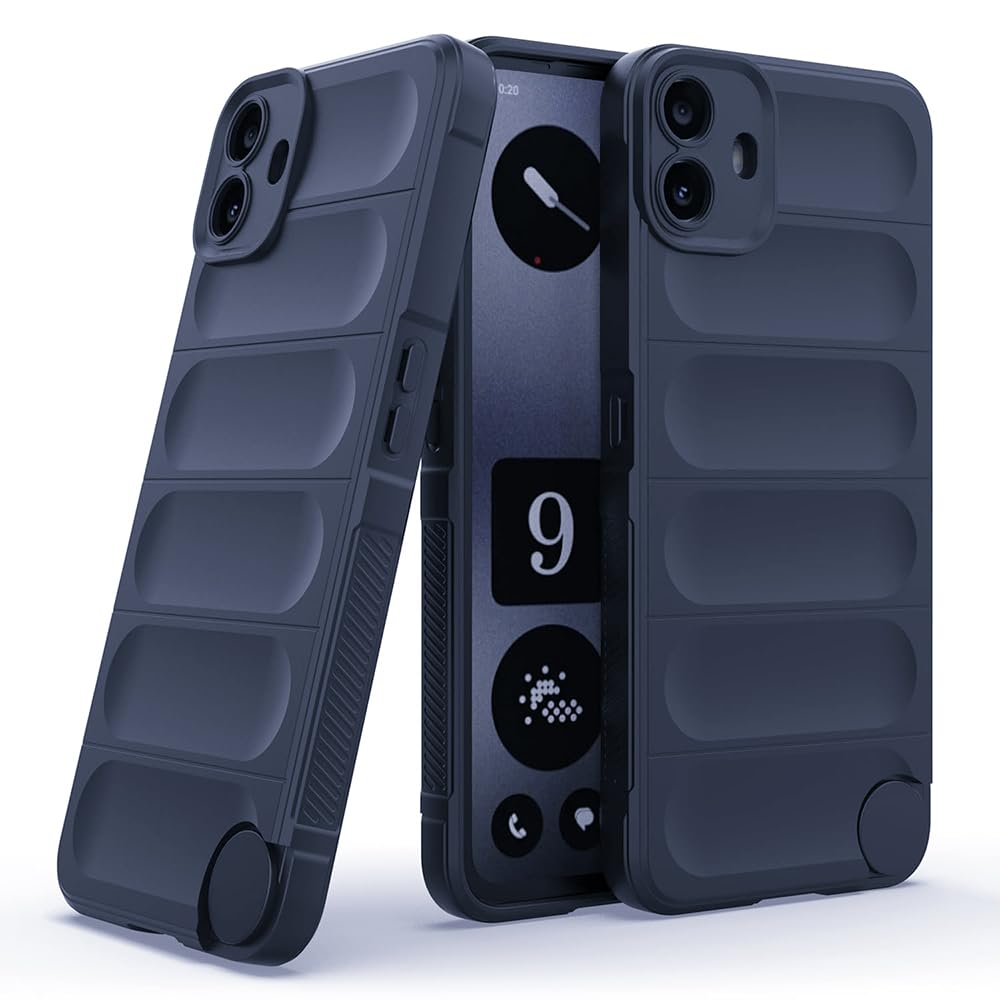 Amazon Brand - Solimo Basic Case for CMF by Nothing Phone 1 5G (Silicone_Dark Blue) (B0D87L2HXW) Amazon Price History, Amazon Price Tracker