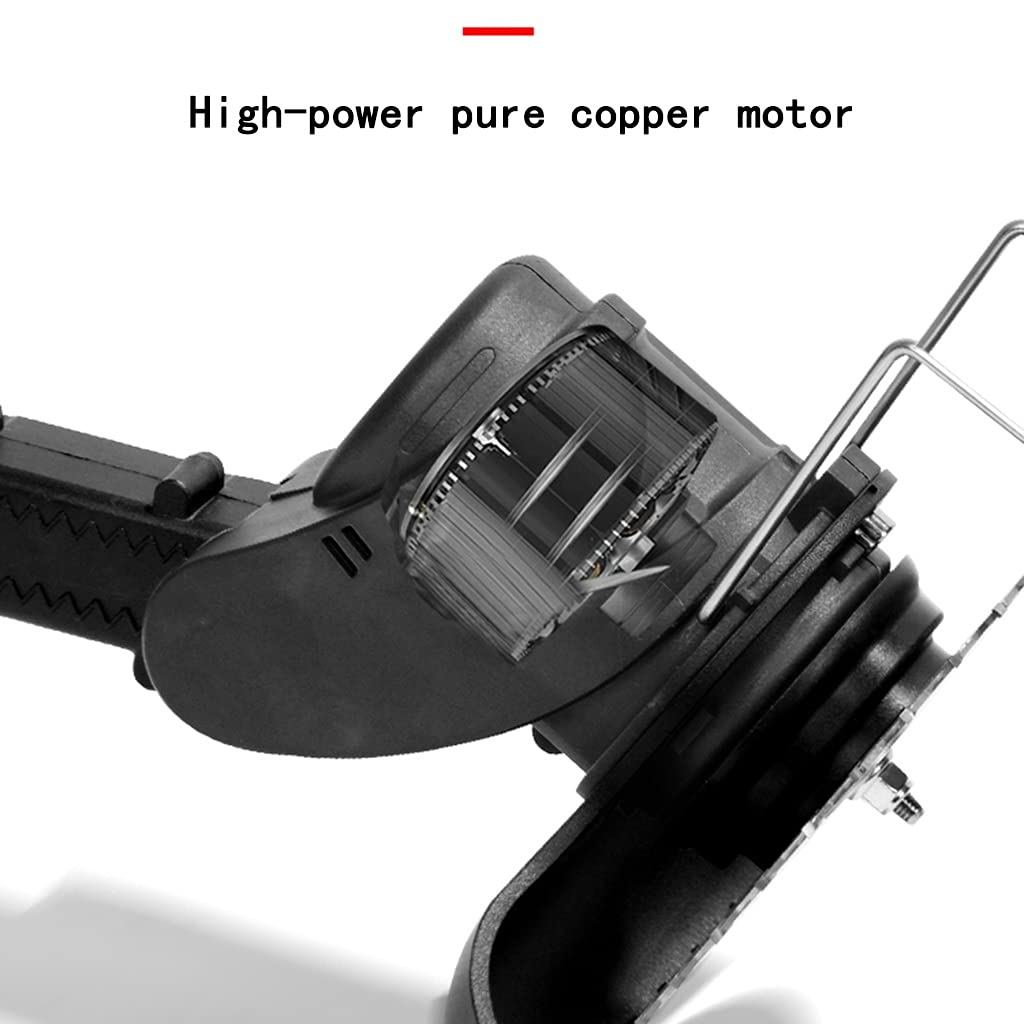 Tosaerba Tosaerba per uso domestico Tosaerba a batteria al litio ricaricabile Tosaerba per uso domestico Tosaerba elettrico multifunzionale leggero e conveniente (Batteria rossa*2)