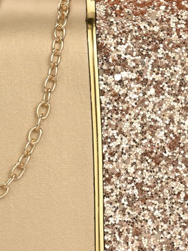 TOOBA Women's Handcrafted Beautiful Bling Box Clutch Bag - Image 7