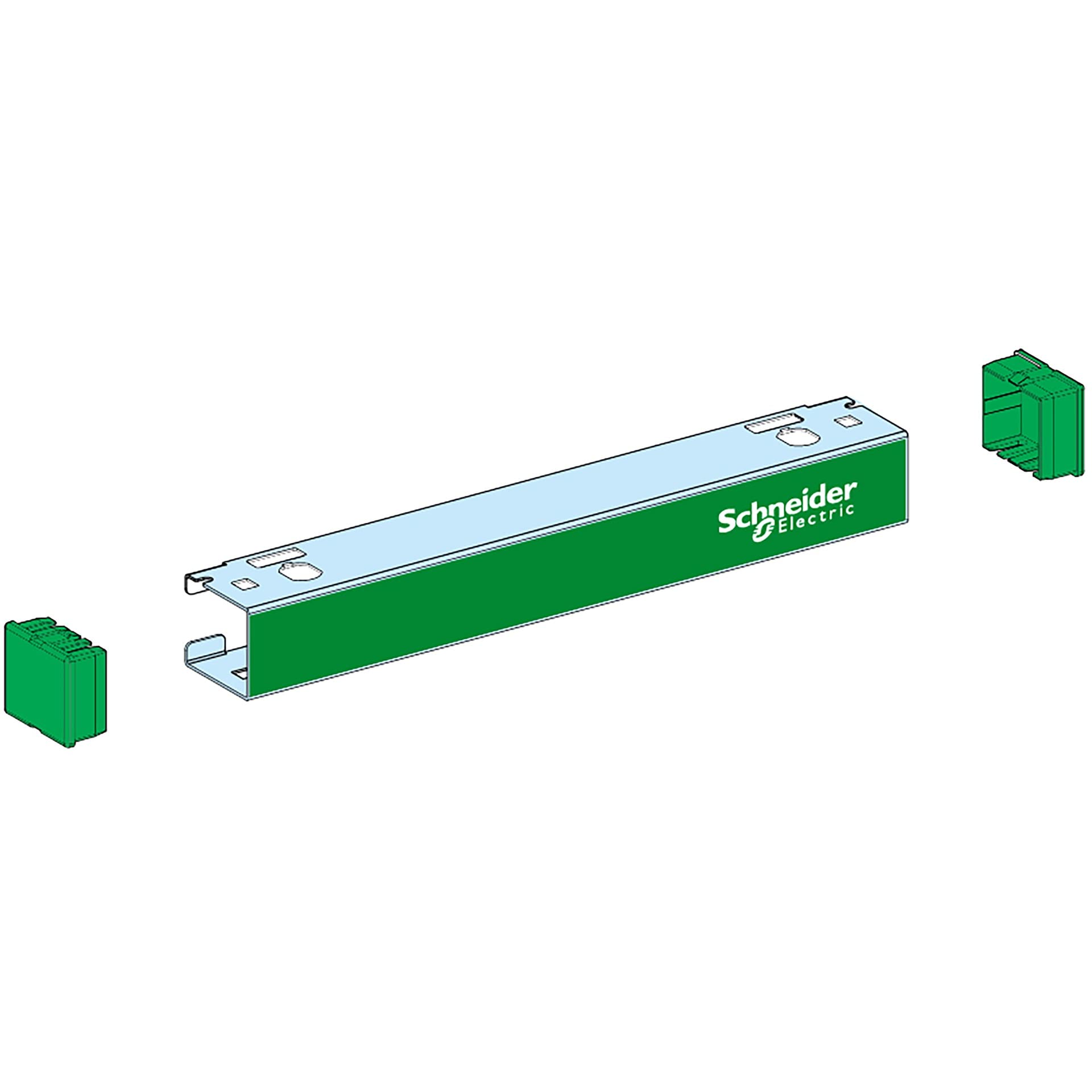 PrismaSeT P 300 mm Schneider Electric couverture panneau distribution