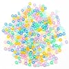 Gxueshan 1000 Pcs Acrylic 9 Color Pony Beads 6x9mm Bulk Glow in The Dark for Necklace, Friendship Bracelet Making, Hair Braids Kandi #1