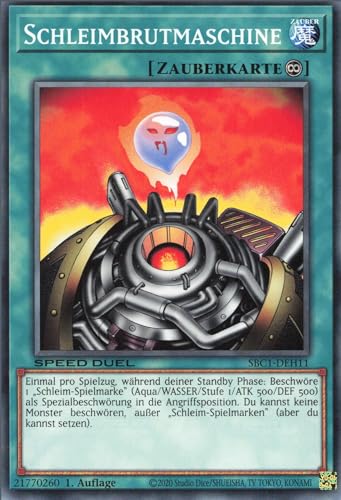 Schleimbrutmaschine SBC1-DEH11 Common Deutsch Boosterfrisch 1. Auflage - Speed Duel: Streets of Battle City - mit ReCollectibles-Versandschutz - für Yu-Gi-Oh!
