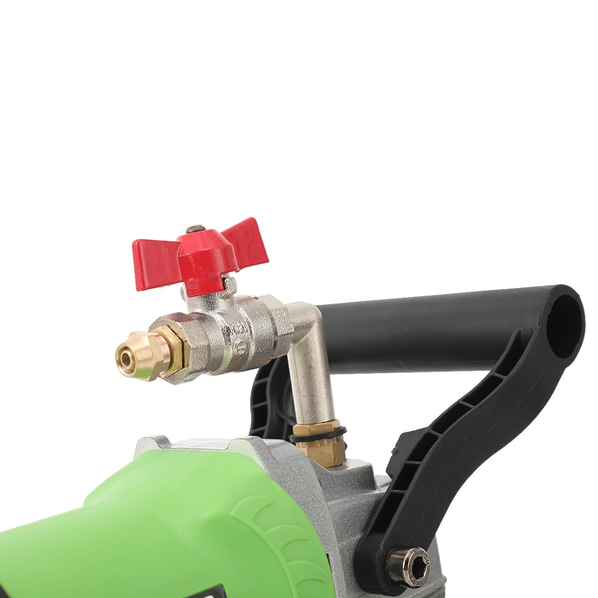 Nass Steinschleifer 800W Nasspolierer Schleifmaschine 6-Gang Einstellbare Nassschleifer Betonmaschine mit 7stk 4 Zoll Nassschleifscheiben für Granit Marmor Stein, G1/4" Wasserinjektionslöcher