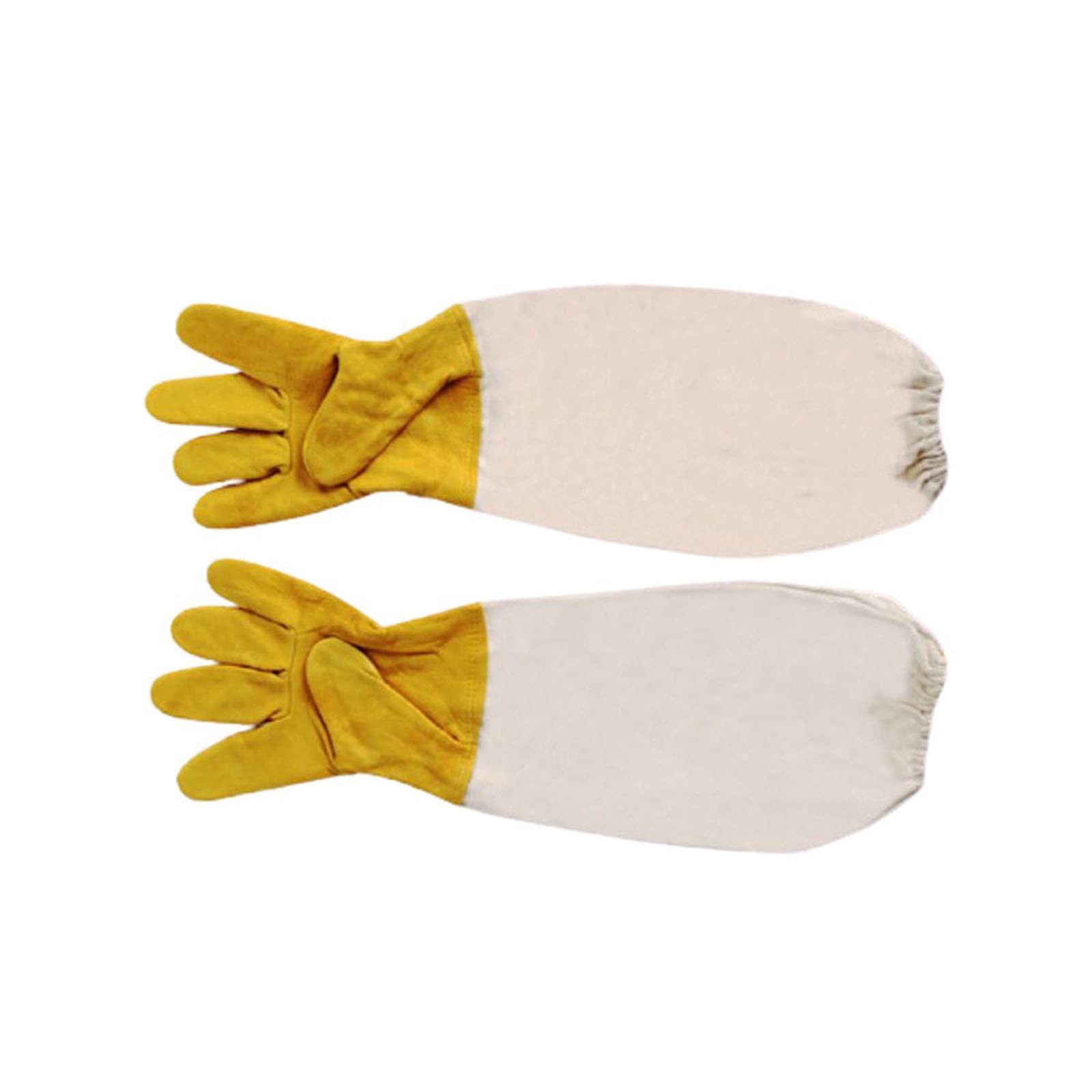 Vêtements D'apiculture avec des Gants combinaison apicole enfant - Coton à Manches Longues, Protection De l'enfant, Fournitures D'apiculture (M, white)