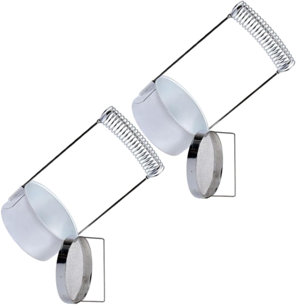 Uonlytech 2pcs Brush Cleaning Barrel Drying Rack Art Supplies Brush Washer Stable Fountain Pen Stand Minimalist Design