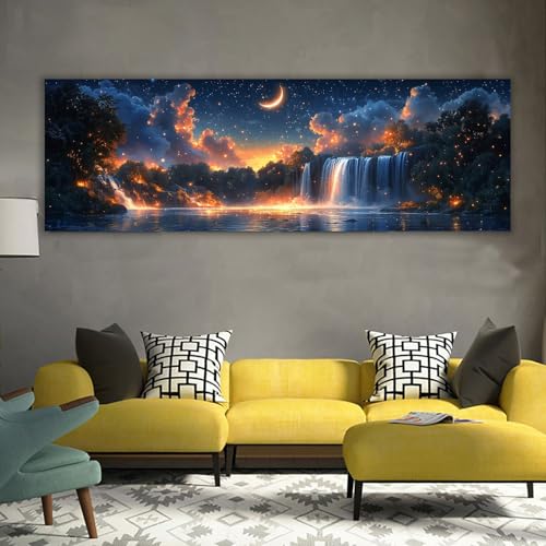 Tableau cascade enchantée pour créer un salon zen et relaxant - 4
