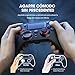 【Versión Nueva】PICTEK Mando PS4 Inalambrico, Diseño Asimétrico para Manos Grandes, Sixaxis/ Sensor...