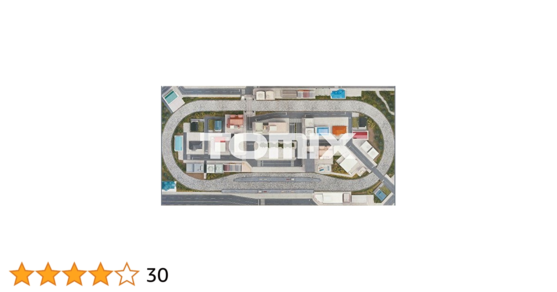 TOMIX新品当社オリジナルNゲージスタートレール＋ホームセットパノラママット パノラママット（タウン）｜製品情報｜製品検索｜鉄道模型
