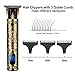 Suttik Hair Clippers for Men, Professional Hair & Beard Trimmer for Men, Mustache Trimmer T-Blade Hair Liner Edgers, Gold Knight Close-Cutting Trimmers