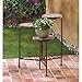 Gifts and Decor Rustic Finish Triple Planter Table Set
